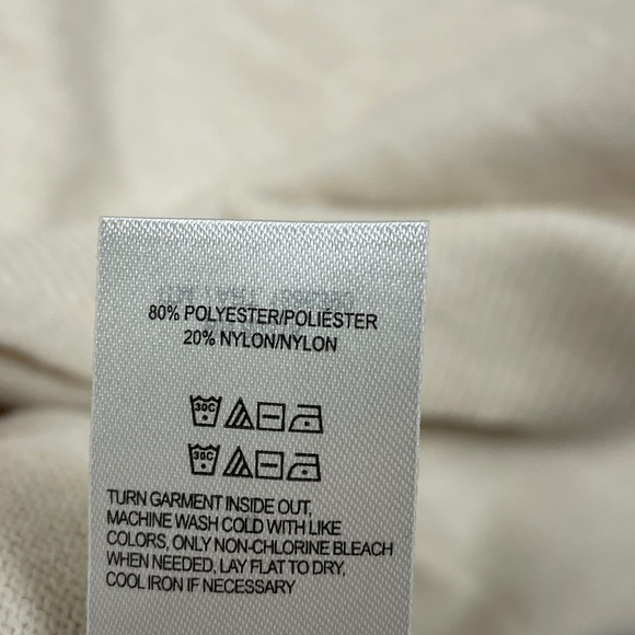 Lucky Brand Women's M Pullover Sweater Beige e0189 - Picture 6 of 7